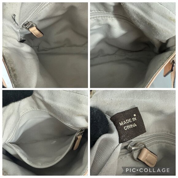 COACH Soho Shell Pearlescent Leather Flap Small Crossbody Purse Bag - Picture 14 of 16